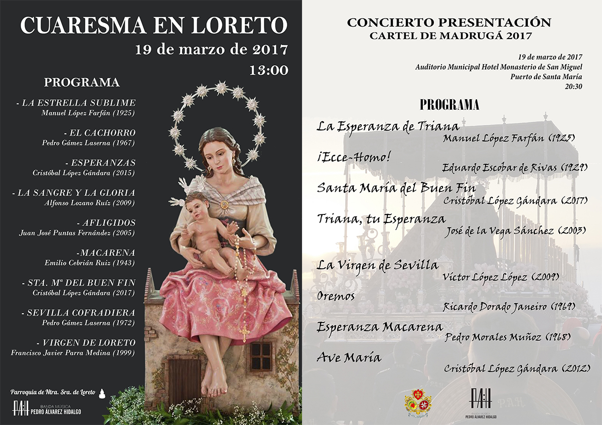 Conciertos de Cuaresma, 19 marzo